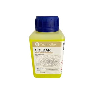 Flujo para soldadura Technoflux 250ml, flujo de soldadura, soldadura de bricolaje soldadura de alambre para joyeria