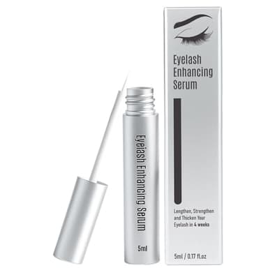 5ml Suero Pestañas, Solución Pestañas, Crea Pestañas Largas y Gruesas, aporta longitud y volumen natural, aplicación diaria con resultados duraderos, uso sencillo con aplicador preciso