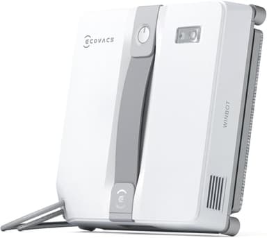 ECOVACS Winbot Mini Robot limpiacristales, diseño Compacto, boquillas Dobles con pulverizador ultrasónico, Sistema de protección de 9 etapas, planificación Inteligente de rutas