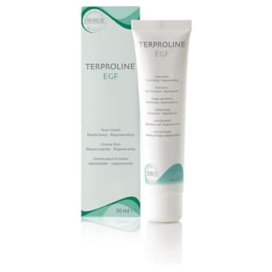 Synchroline - Terproline Egf Crema Facial Tonificante y Regeneradora 30 Ml Con Factor de Crecimiento Epidérmico Ácido Hialurónico y Centella Asiática Post Tratamientos Estéticos, Made In Italy