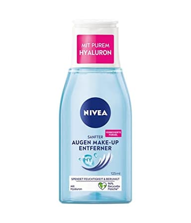 NIVEA Desmaquillante suave de ojos para zonas sensibles de los ojos, 125 ml