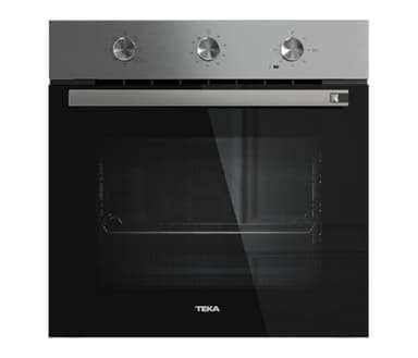 TEKA Horno Multifunción 60cm, Limpieza HydroClean ECO, 6 Funciones de Cocción, Guías Telescópicas Plus Extension, Clase A+, Modelo NEO HSB 6150 SS
