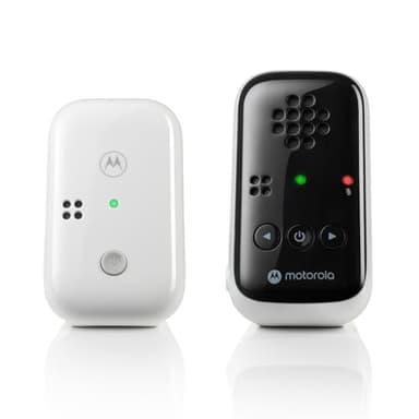 Motorola Nursery - Vigilabebés PIP10 Inalámbrico DECT, Micrófono de Alta Sensibilidad, Alerta de Sonido y Fuera de Rango, Control de Volumen, Unidad Parental Portátil
