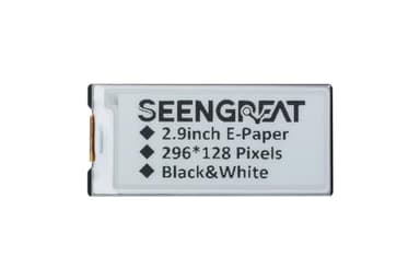 Xicoolee Monitor de pantalla de papel electrónico de 2.9 pulgadas de 296 x 128 pulgadas, pantalla de tinta E de dos colores para Raspberry Pi/Jetson Nano para Arduino Nucleo SPI, pantalla de papel