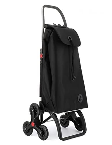 Carro Rolser I-MAX MF 6 Ruedas Sube Escaleras Plegable - Negro