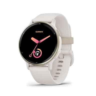Garmin Vívoactive 5, Smartwatch con GPS, Pantalla AMOLED, Funciones esenciales de salud y forma física y hasta 11 días de autonomía, Blanco