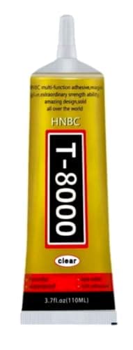 CHALLEY-YOKI 110ml Pegamento Pantalla Movil, T8000 Pegamento para Moviles Zapatos y Ceramica