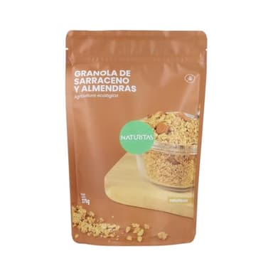 Granola de sarraceno y almendras Bio sin gluten 275g