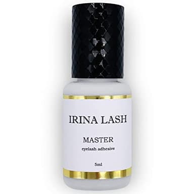 Pegamento Pestañas pelo a pelo Volumen Master, Registro Sanitario, Secado Rápido 1 seg, 7 sem retención, 5 ml negro para Extensiones - Irina Lash