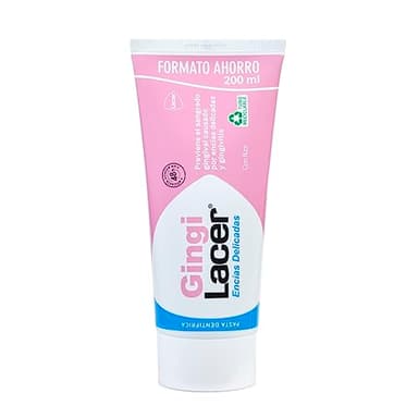 LACER GINGI - Pasta de Dientes 200 ml, Previene y Elimina la Placa Dental, Alivia Enfermedad Periododental, Reduce el Sangrado Gingival, Idónea para Pacientes Diabéticos