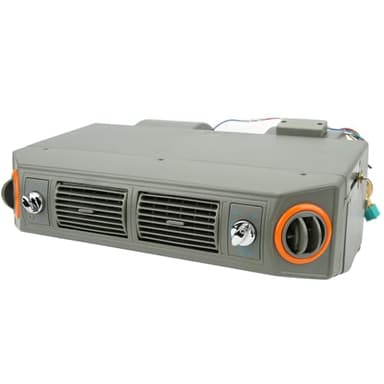 Conjunto de Evaporador de Aire Acondicionado Ajuste de Temperatura de 3 Velocidades Debajo del Evaporador del Tablero para Autos, Camiones, Caravanas (DC24V 4A) (12V)