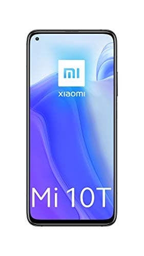 XIAOMI Mi 10T (Pantalla 6.67" FHD+ DotDisplay, 6GB+128GB, Cámara de 64MP, Snapdragon 865 5G, 5.000mAh con Carga 33W) Negro Cósmico [versión española]