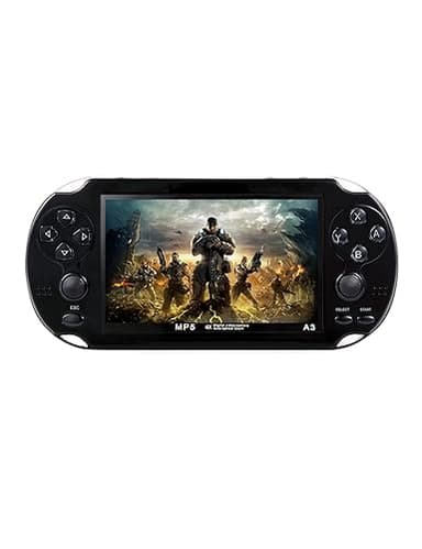 CZT Consola de Videojuegos de 4,3 Pulgadas y 8 GB Integrada en 2100 Juegos Gratuitos para Múltiples Simuladores Consola de Juegos Portátil Salida de Vídeo/Música TV Juego Archivado Regalos