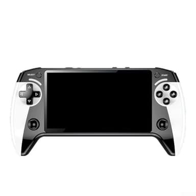 Homeponnew X9 - Consola de juegos portátil retro con pantalla IPS de 5.5 pulgadas, precargada, más de 6200 juegos clásicos, soporta 10 emuladores y salida de TV, reproductor de MP3/MP4, 8 GB
