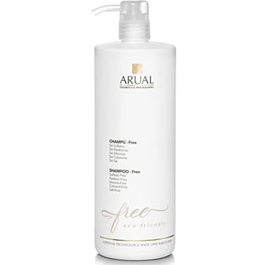 ARUAL Champú Free Sin Sulfatos, Sin Parabenos, Sin Silicona, ph neutro 1000ml