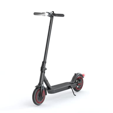 Patinete electrico, Motor de 350W, 25 KM/H, Alcance de 30 km, Patinete electrico Adultos, Plegable, neumáticos de 8,5", Pantalla LED y aplicación, Freno de Tambor. (Negro)