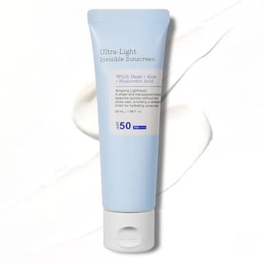 Crema Solar Facial SPF50+ PA++++, Protector Solar Facial, Crema Hidratante Con ProteccióN Solar, Ligero Y De AbsorcióN RáPida, Para Todo Tipo De Piel