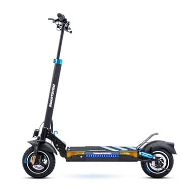 smartGyro Speedway - Patinete Eléctrico de 48V, 800W Pot. Máxima, Batería 13Ah, Autonomía 50 Km, Ruedas de 10 inches Dual Grip, Suspensiones, Triple Frenada, Certificado DGT, Segunda Generación