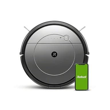 iRobot Robot Aspirador y friegasuelos Roomba Combo Conectado a WiFi con Diferentes Modo de Limpieza - Aspiración Potente - Sugerencias Personalizadas - Compatibilidad con los asistentes de Voz