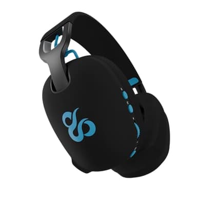 NEWSKILL Bael Auriculares Inalámbricos Gaming, Ligeros, micrófono omnidireccional, Batería de 20 Horas, Triple conexión 2.4G, Bluetooth y Cable, Compatibles con PC, PS5, PS4, Switch y móvil – Negro