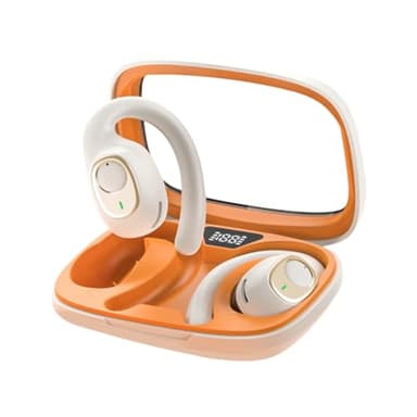 Auriculares Inalámbricos,Auriculares Diadema con Cancelación de Ruido | Cascos Estéreo con Pantalla Digital para Hombre Mujer Gimnasio Running Deporte