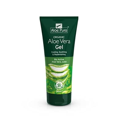 Gel de Aloe Vera Aloe Pura, Natural, Vegano, Libre de Crueldad, Sin Parabenos & SLS, Refrescante, Calmante, 200ml