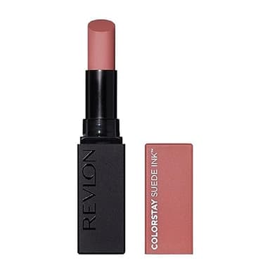 REVLON ColorStay Suede Ink, Barra de Labios Mate de Larga Duración con Fórmula No-Transfer, Enriquecido con Vitamina E, Hasta 8H de Cobertura Total, Tono 001 Gut Instinct 2,55g