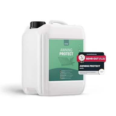 eco:fy Toldo impermeabilizante para toldos y sombrillas, protección contra la humedad y la suciedad, resistente a los rayos UV (5 litros)