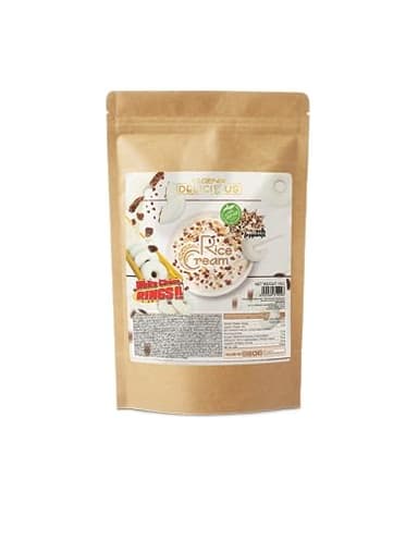 iO.GENIX - Crema de Arroz | 1 kg | Harina de Arroz Precocida | Fuente de Energia | Buena Digestibilidad (White Choco Rings)