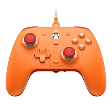 GameSir G7 SE Mando con Cable para Xbox Series X|S, Xbox One & Windows 10/11, Plug and Play Gamepad para Juegos con Joysticks de Efecto Hall, Conector de Audio de 3,5 mm (Naranja)