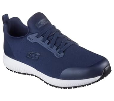 Skechers Squad Sr Myton, Tenis para Hombre, Tela sintética Azul Marino, 45 EU
