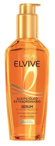 L'Oréal Paris Aceite Tratamiento Sublimador Para El Cabello, Para Pelo/Cabelo Seco, Elvive Aceite Extraordinario, 100 ml