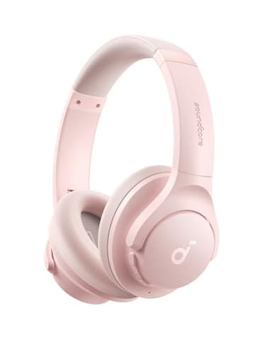 Soundcore Q20i Cascos Inalámbricos Bluetooth con Cancelación de Ruido Activa Híbrida by Anker, Reproducción ANC 40 Horas, Hi-Res Audio, Personalización vía App, Modo Transparencia, Graves Profundos