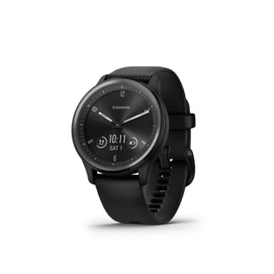 Garmin Unisex adulto Smatwatch-Monitor-Actividad, Negro, M