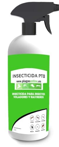 Insecticida Control de Insectos 1L | Eficaz y Duradero, contra Chinches, Pulgas, Cucarachas, Hormigas, Ácaros, Gorgojos, Polillas, Moscas...