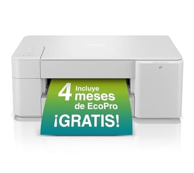 Brother DCP-J1200WE Equipo Multifunción de Tinta A4 WiFi para una Completa Gestión Desde el Móvil, Suscripción 4 Meses Ecopro
