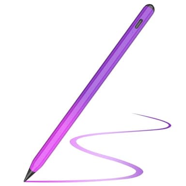 TQQ Lápiz para iPad 2018-2025, Reemplazo para Apple Pencil 2/Pro, Stylus Pen con Rechazo de Palma & Detección de Inclinación, para iPad 11/10/9/8/7/6,Pro M4/11/12.9"/13",Air 3/4/5/M2/M3,Mini 5/6
