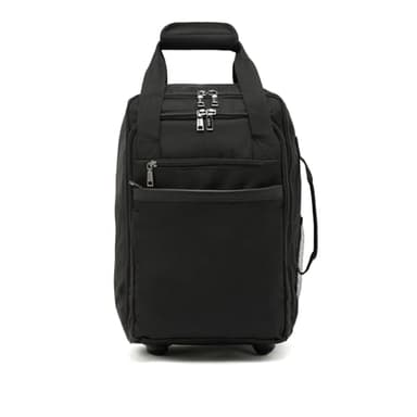 MISAKO Lucas maletín de viaje con ruedas convertible en mochila Hombre - Lucas Negro 40x23x20cm