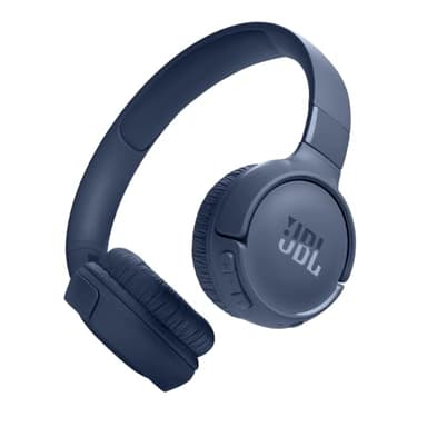 JBL Auriculares Tune 520 BT, inálambricos por Bluetooth, 57 horas de reproducción con JBL Pure Bass, plegables, azul