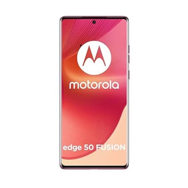 Motorola Edge 50 Fusion (8/256 GB, cámara dual 50+13 MP, pantalla 6,67" pOLED FHD+ 144Hz, IP68, Snapdragon 7s Gen 2, batería 5000mAh, Dual SIM, Android 14, rosa caliente