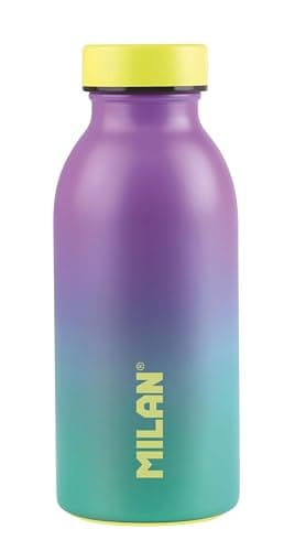 BOTELLA ISOTÉRMICA DE ACERO INOXIDABLE 304 354ML TURQUESA, EDICIÓN SUNSET MILAN