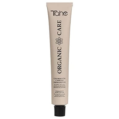 Tahe Organic Care Tinte Orgánico Permanente para el cabello de larga duración Sin Amoniaco, 100 ml, Tono 4 Castaño Medio