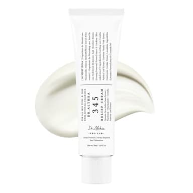 Dr. Althea 345 Relief Cream | Hidratante facial diario | Tratamiento para manchas | Recuperación calmante e hidratación con niacinamida, pantenol | cosmética vegana coreana para todo tipo de piel