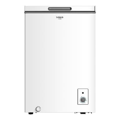 Cecotec Congelador Horizontal 99L Bolero CoolMarket Chest 99 White E. Altura 83,5cm, 47,6cm de Ancho, Bajo Consumo, Dual fuction: Congelador y Frigorífico, Control Mecánico, Cesta Interior