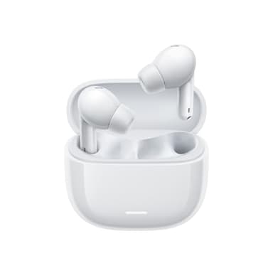 Xiaomi Redmi Buds 6 Lite - Auriculares inalámbricos, cancelación de Ruido, Ligeros, hasta 36 Horas de autonomía, Bluetooth 5.3, Blanco (Versión ES)