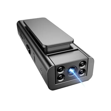 Mini cámara Corporal: grabación Directa Mejorada, Registrador de Vida de Alta definición, Gran Angular montado en el Pecho Desgastado, Equipo de vlogging de Seguridad para Actividades al Aire