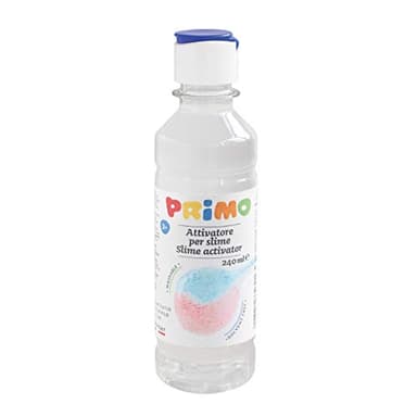 PRIMO Morocolor, Pegamento de Color con Agua en Botella 240ml, Pegamento Azul sin disolventes y sin Gluten, Brillante y Coloreado, Fácilmente Lavable, Apto para Papel y cartón