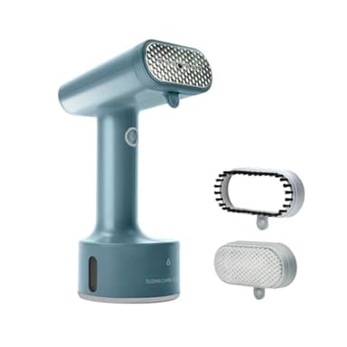 Taurus - Plancha Vertical Vapor Sliding Care Compact 1600W | Lista en 18s | Vapor 25 g/min | Suela Inox | Autoapagado | Depósito 135ml Extraíble | Alta Desinfección | Cepillo Tejidos | Turquesa