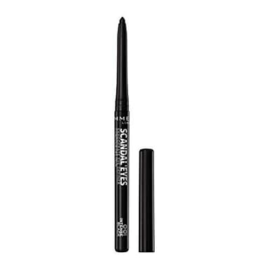 Rimmel London Scandal'eyes Exaggerate Eye Definer, Delineador de ojos automático, Tono 1 Negro