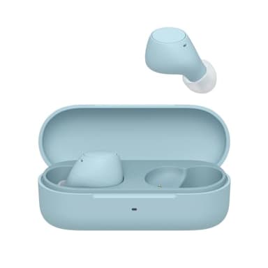 Auriculares Inalámbricos Bluetooth Sony WF-C510 pequeños, Ligeros, conexión multipunto, Modo Sonido Ambiente, Resistencia al Agua IPX4, Spotify Tap, Carga rápida, 22 H de batería, iOS y Android, Azul